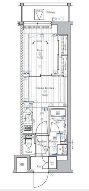ＰＲＥＭＩＵＭ　ＣＵＢＥ　西荻窪＃ｍｏの間取り