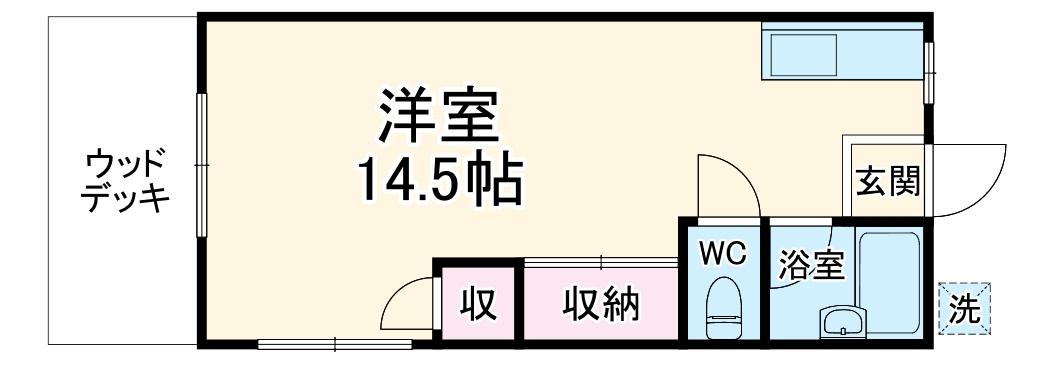 シーサイドハイムの間取り