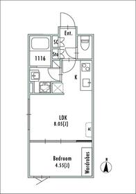 GRAN PASEO大崎戸越銀座Ⅰの間取り