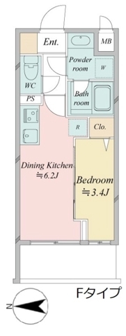 ドゥーエ王子神谷の間取り