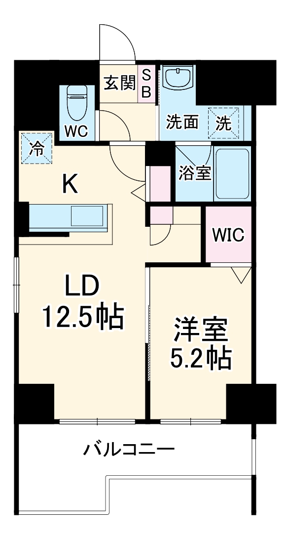 グランエスポワールの間取り