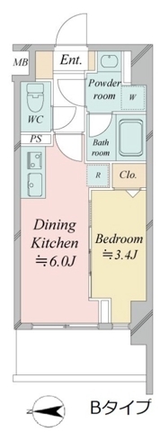 ドゥーエ王子神谷の間取り