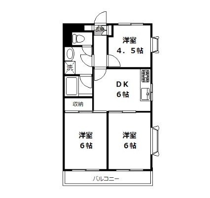 第2アベコーマンションの間取り