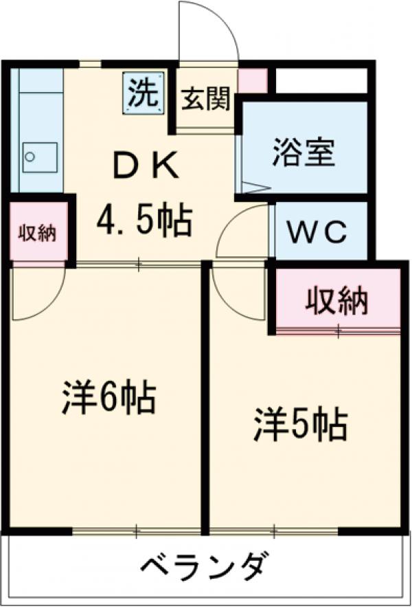モンシャトー石神井成和の間取り