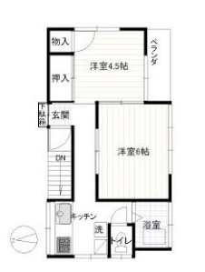 みすぎ荘の間取り