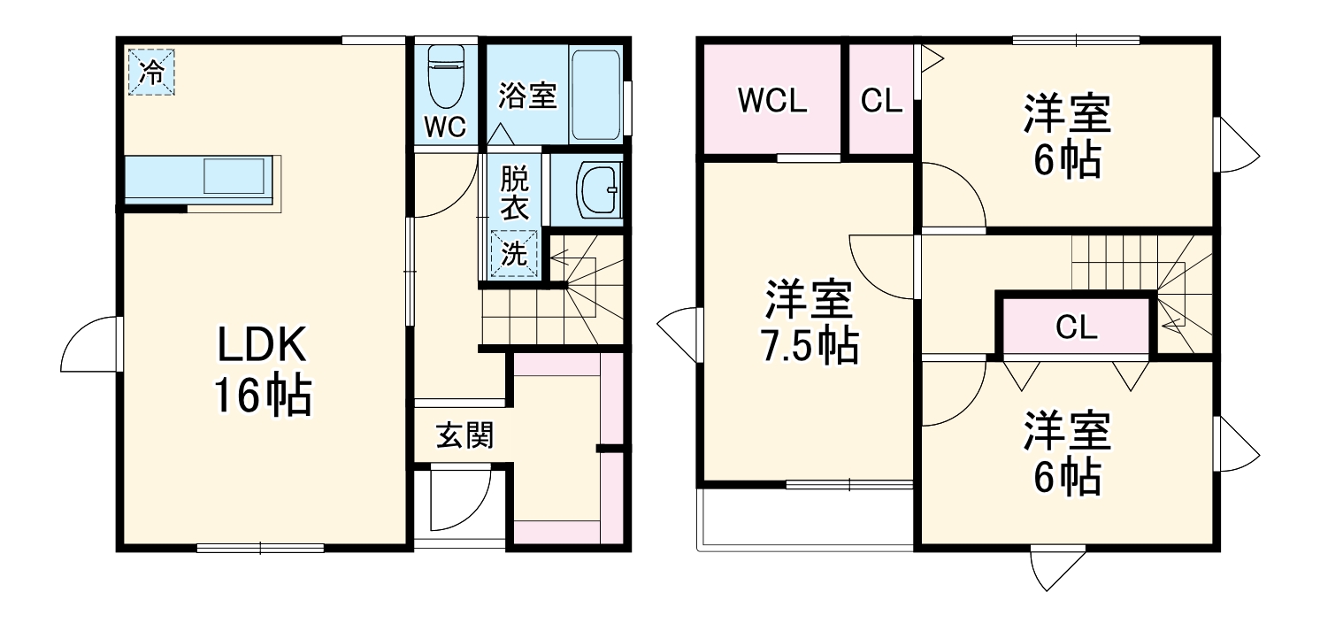 プレステージの間取り
