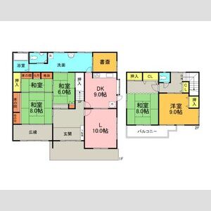 大平台2丁目戸建の間取り