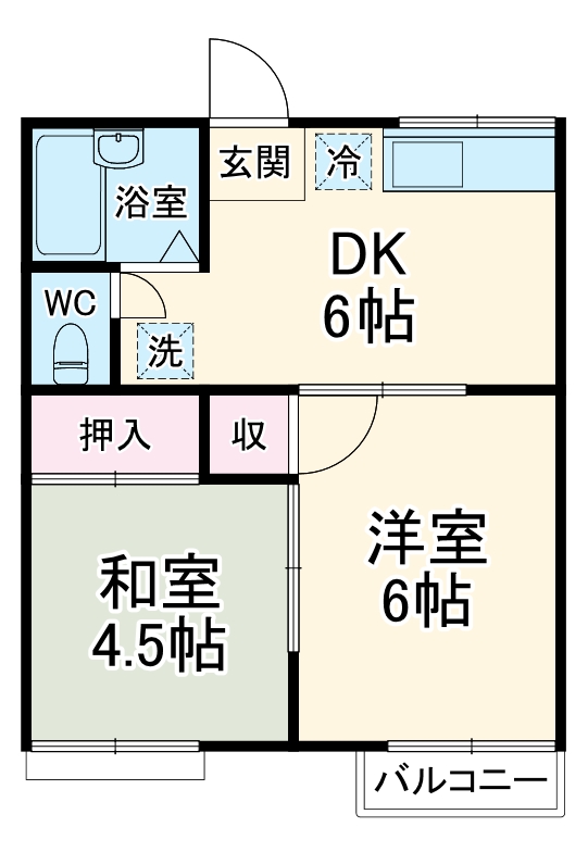 シャレー原宿C棟の間取り