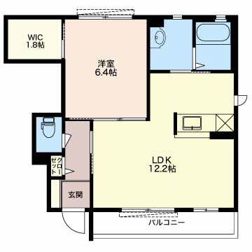 ルミエールN Aの間取り