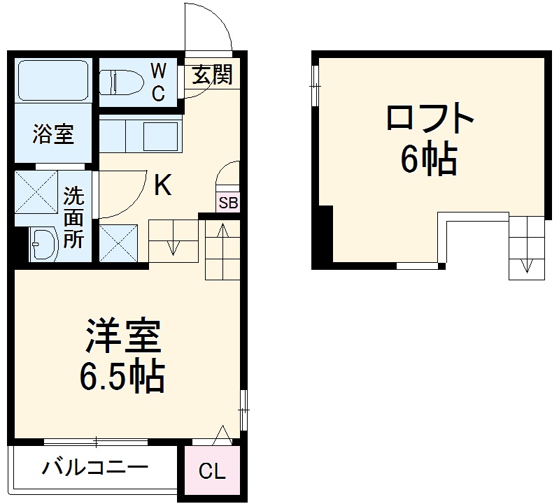 フルジュア本陣の間取り