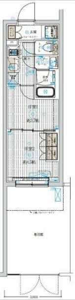 GENOVIA世田谷桜の間取り