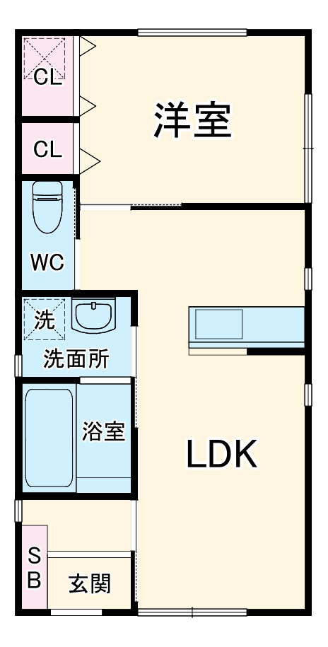 フラワーの間取り