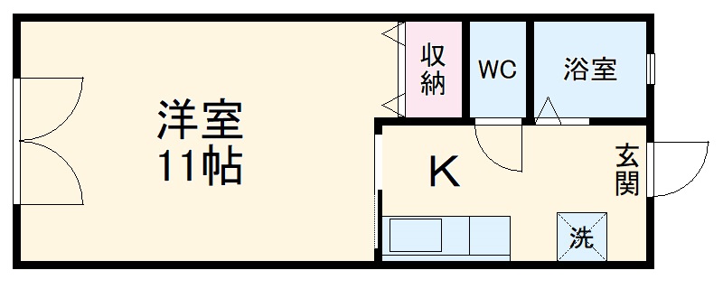 エバーグリーンT`sの間取り