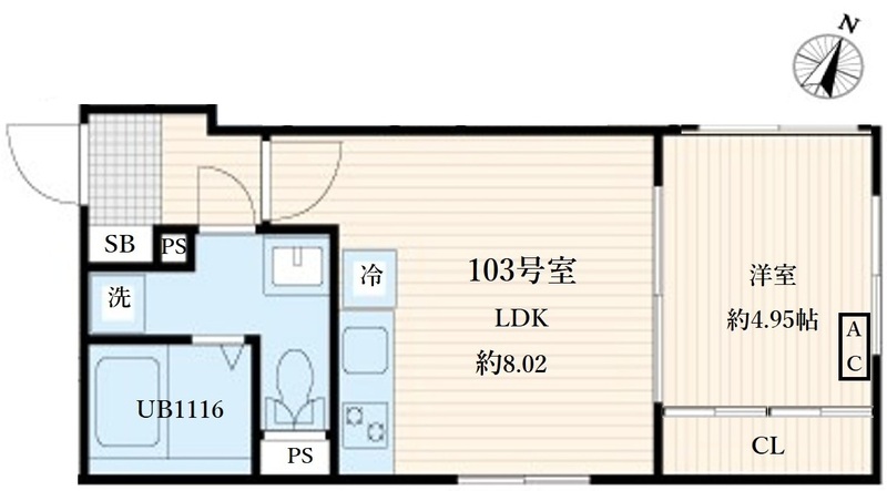 Aglaia要町の間取り