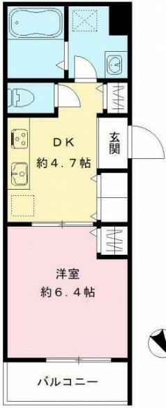 ルリエ目黒中央町の間取り