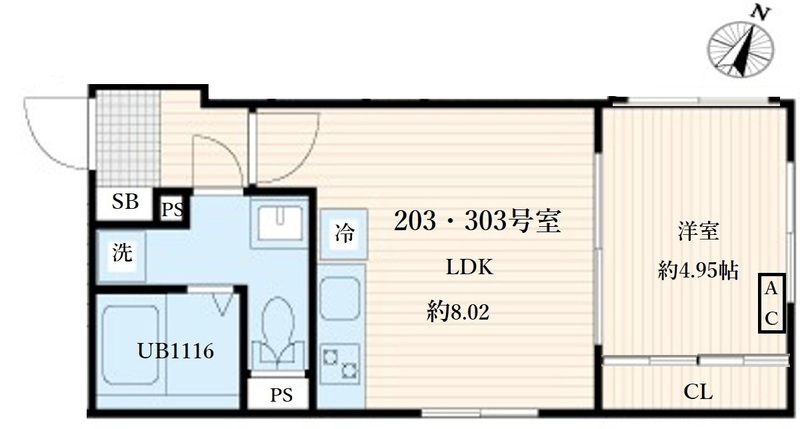 Aglaia要町の間取り