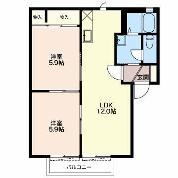 コスモリバーストーンの間取り