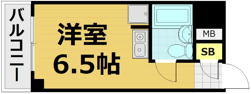 メゾンカミゴリョーの間取り