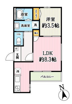 (仮称)草加市西町計画の間取り