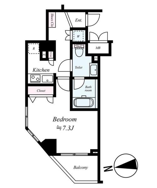 AXAS TOBU-NERIMAの間取り