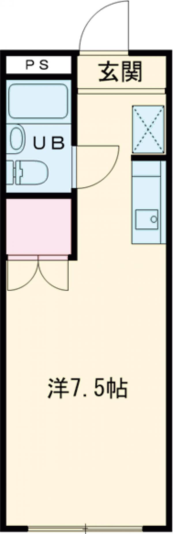 コーポニューグリーンの間取り