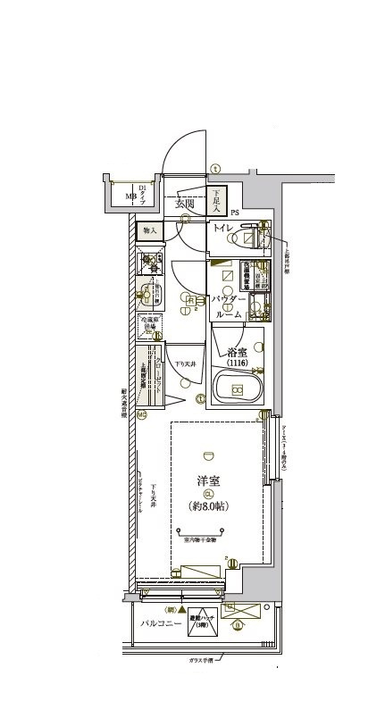 メインステージ東武練馬の間取り