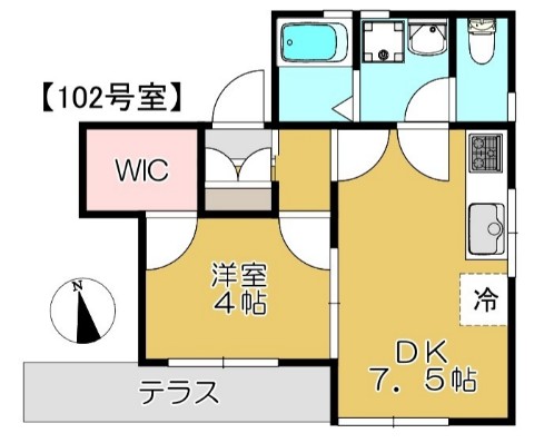 仮)ISLE NAKANOBUの間取り