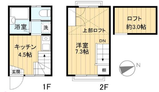リーベンハイツの間取り