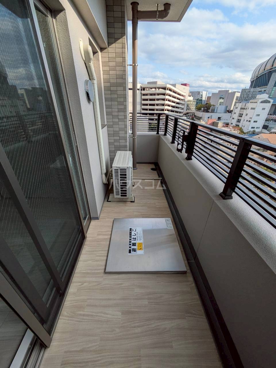 12/25 バルコニー