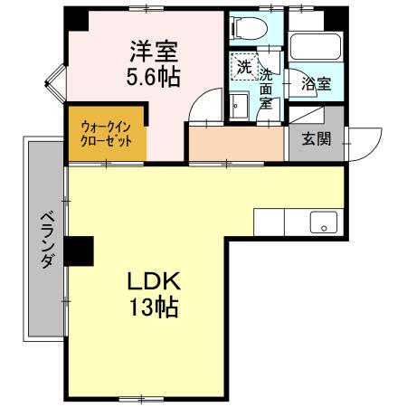 コーポ弥生の間取り