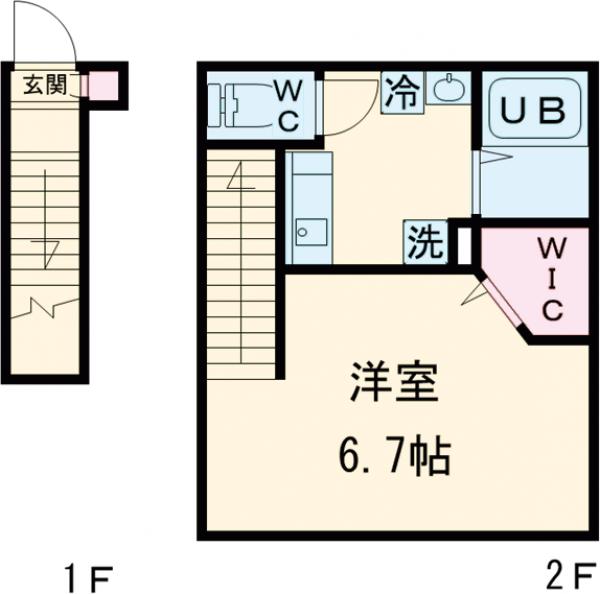 ミハス南阿佐ヶ谷の間取り