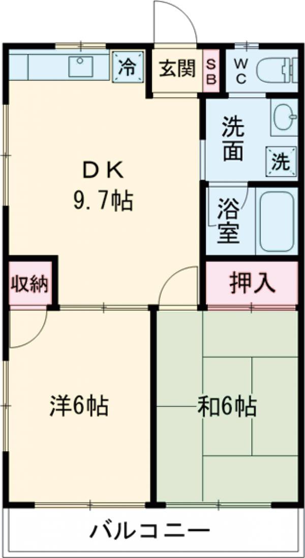 ラピュタTAMAの間取り