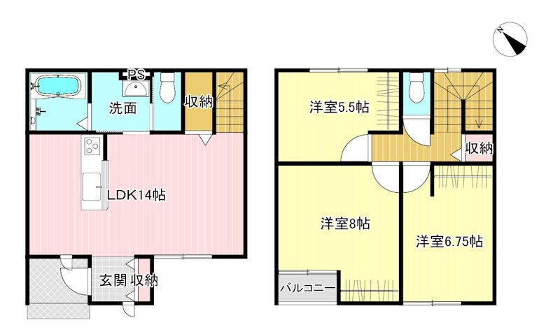 Green Gablesの間取り