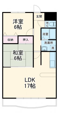 マンションきららの間取り