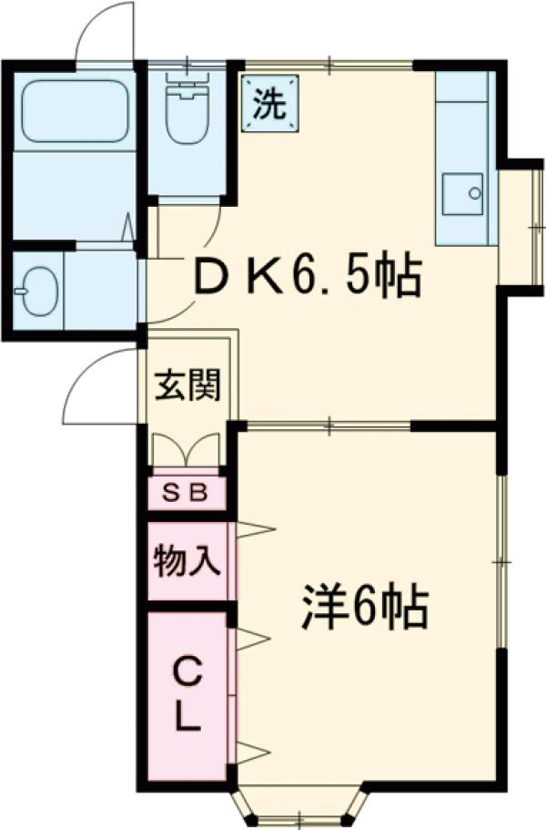 コーポ山本の間取り
