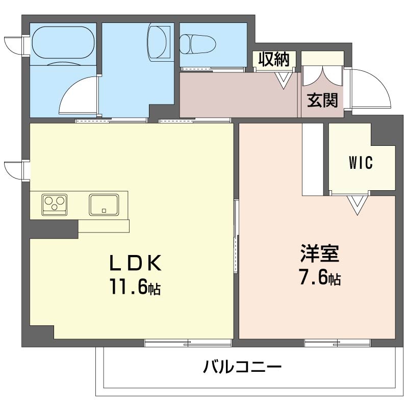 Maison Reveの間取り