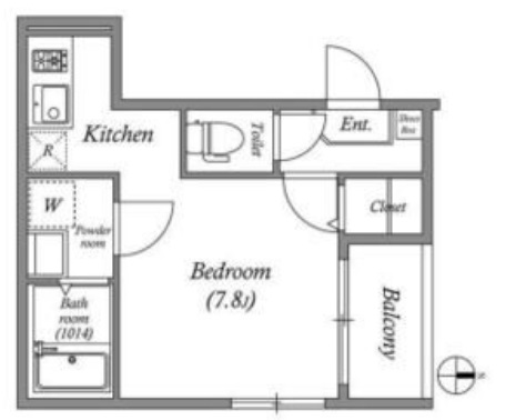 SFIDA新大阪の間取り