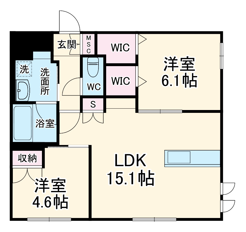 CASA GRANDEの間取り