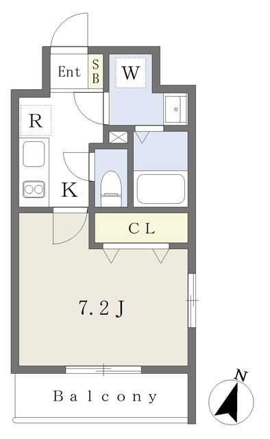 ネクスレジデンス氷川台の間取り