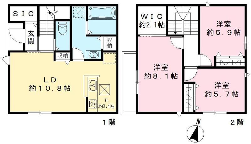 ユアメゾン下加茂の間取り