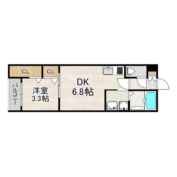 メゾンルミナの間取り