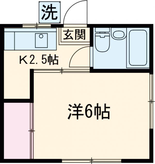 ハウス田毎の間取り