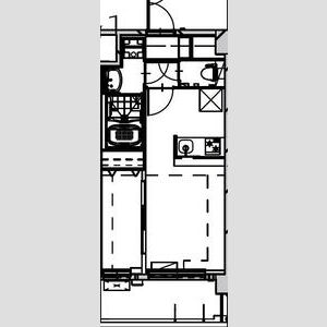 Alivis Shimo-Shinjo SoL TERRACEの間取り