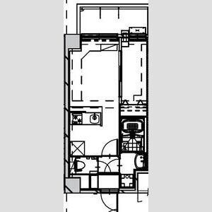 Alivis Shimo-Shinjo SoL TERRACEの間取り