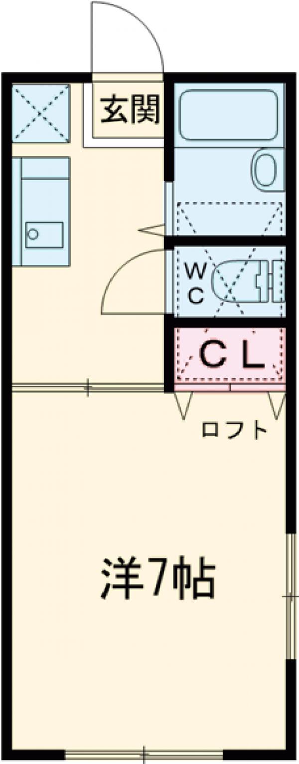 ベルメゾンの間取り