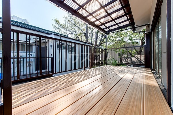 12/21 バルコニー