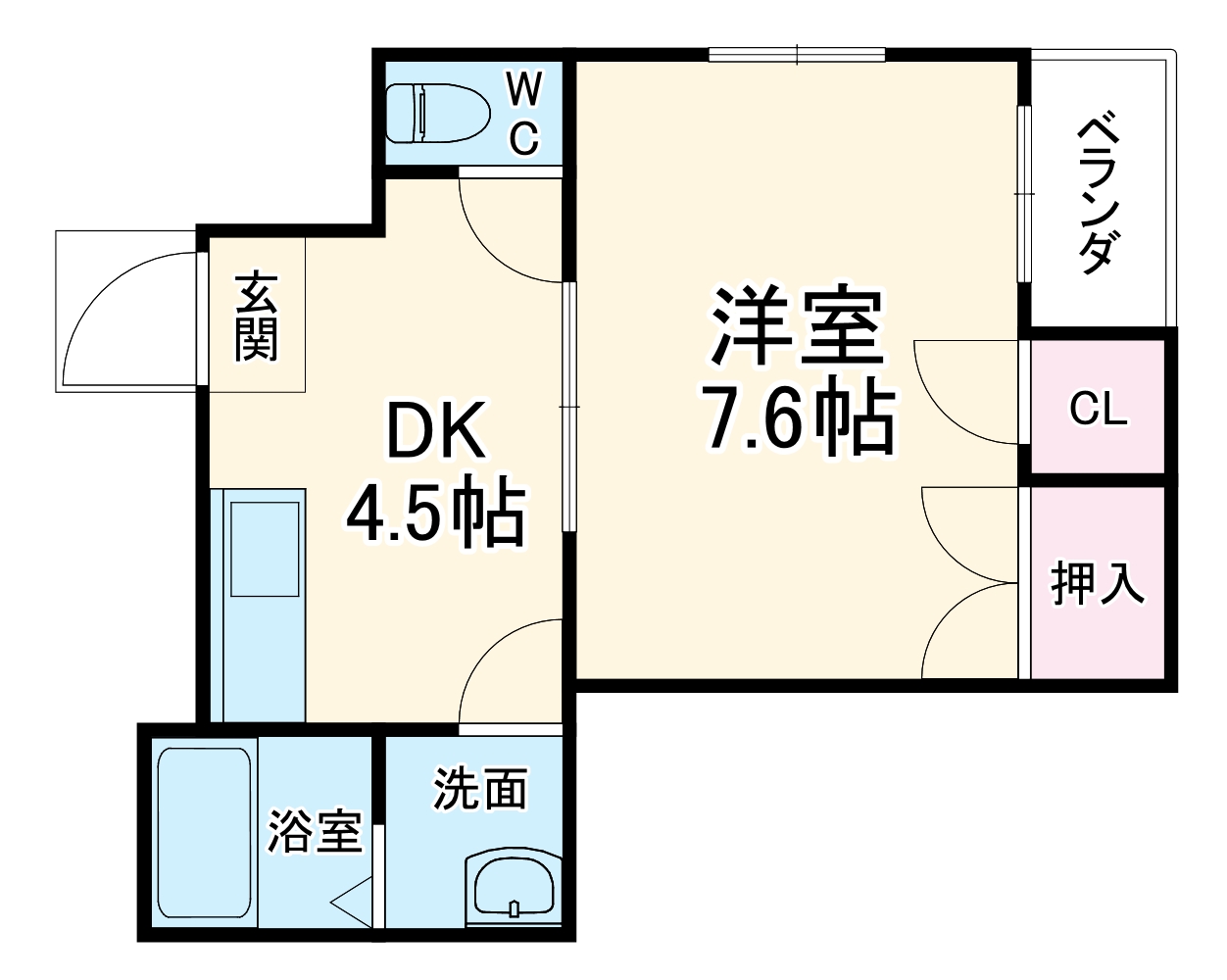 ハイツエナジーの間取り