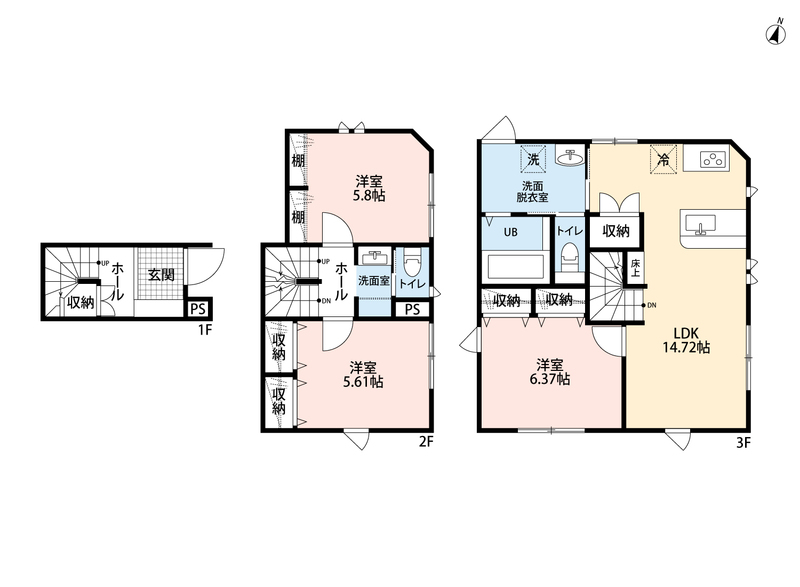 RIOVA北千住の間取り