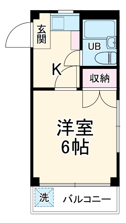 ハイツBENの間取り