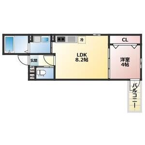 AREGRIA北助松Southの間取り
